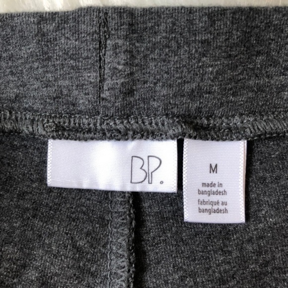 Nordstrom BP Heather Gray Leggings Dark Gray M - Picture 2 of 4